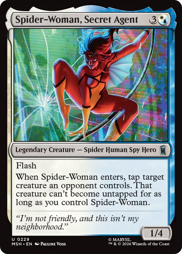 Spider-Woman, agent secret — Marvel Super Heroes — Magic: The Gathering