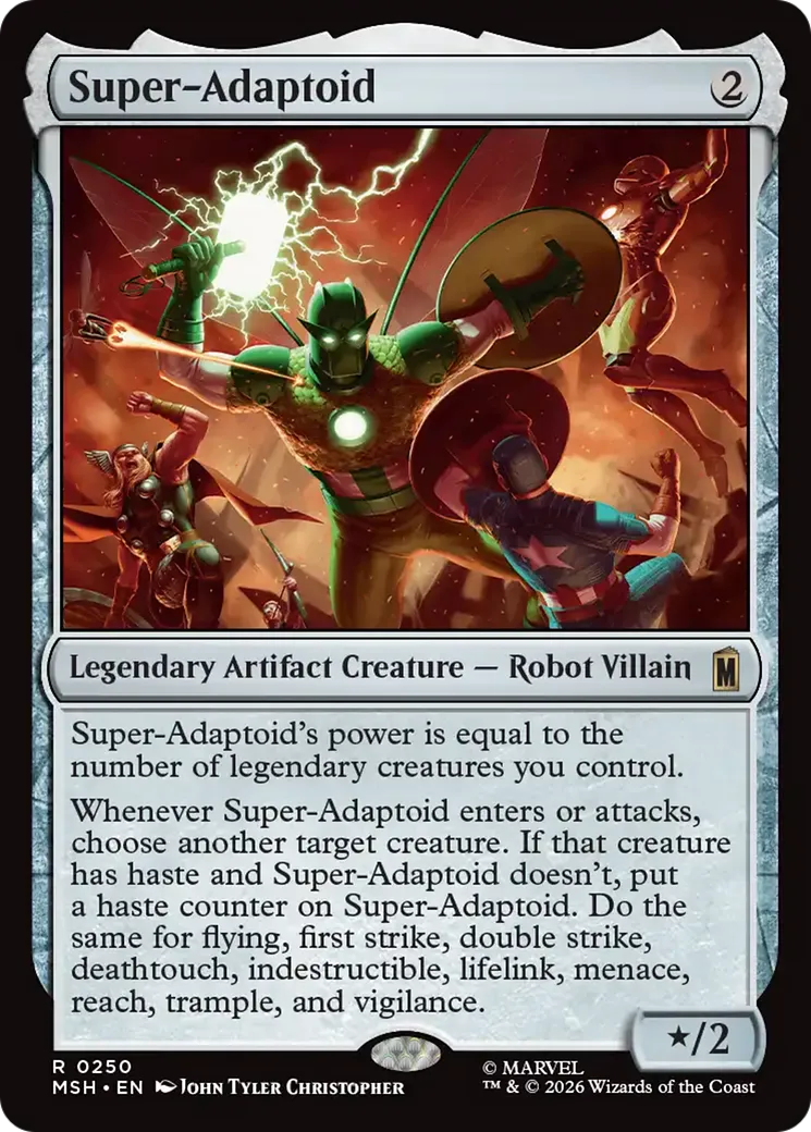 Super-Adaptoid — Marvel Super Heroes — Magic: The Gathering