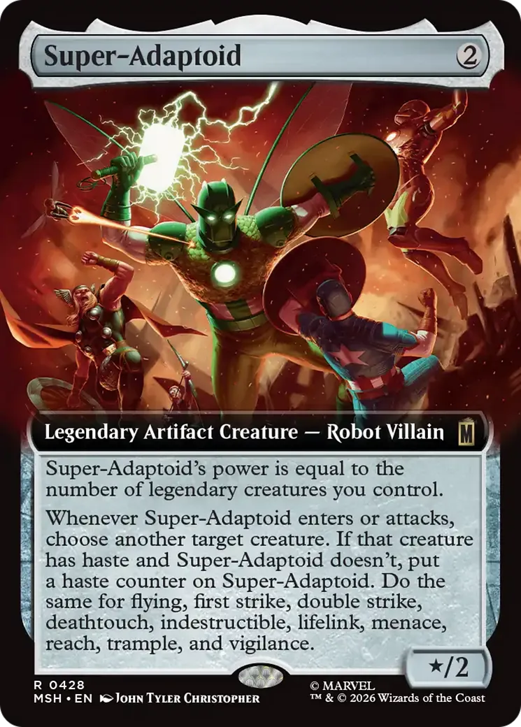 Super-Adaptoïde — Marvel Super Heroes — Magic: The Gathering