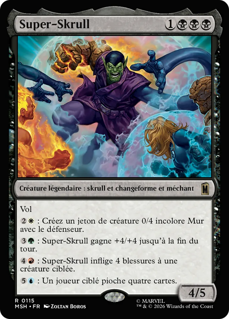Super-Skrull — Marvel Super Heroes — Magic: The Gathering