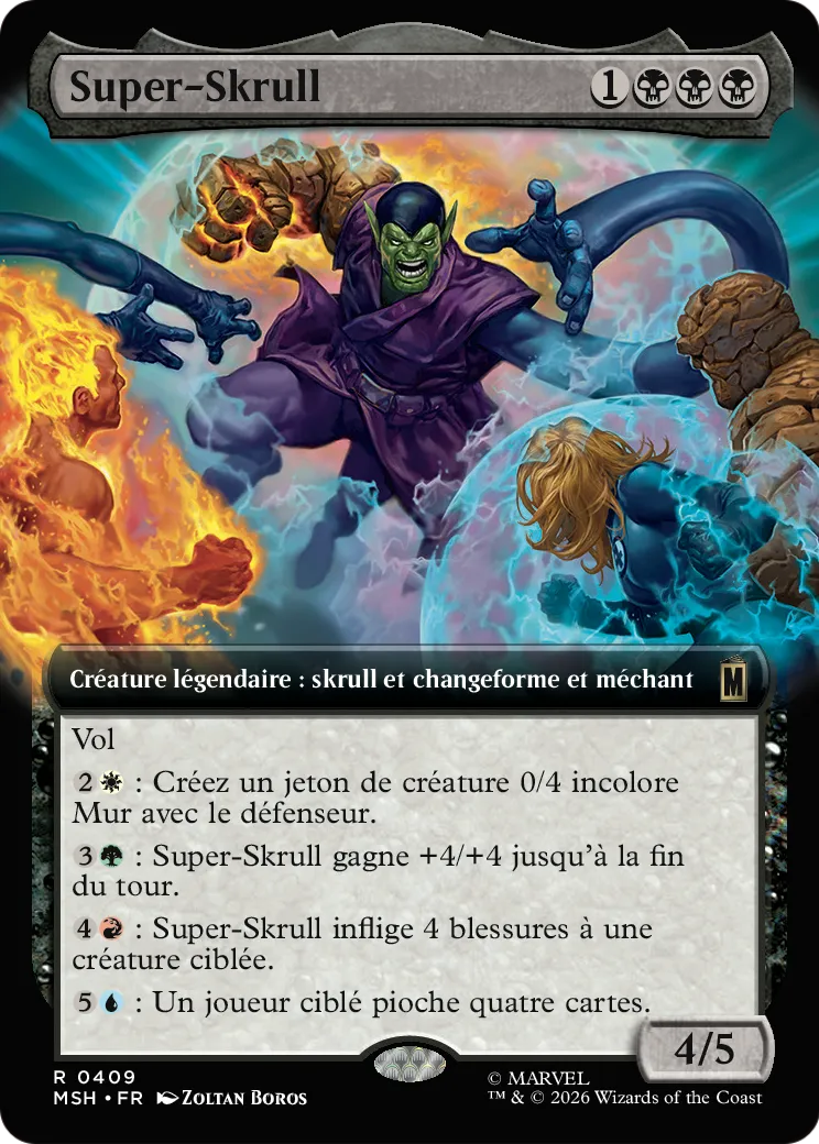 Super-Skrull — Marvel Super Heroes — Magic: The Gathering