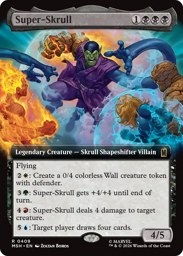 Super-Skrull — Marvel Super Heroes — Magic: The Gathering