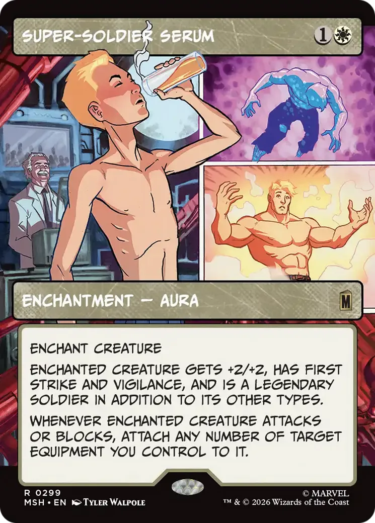 Super-Soldier Serum — Marvel Super Heroes — Magic: The Gathering