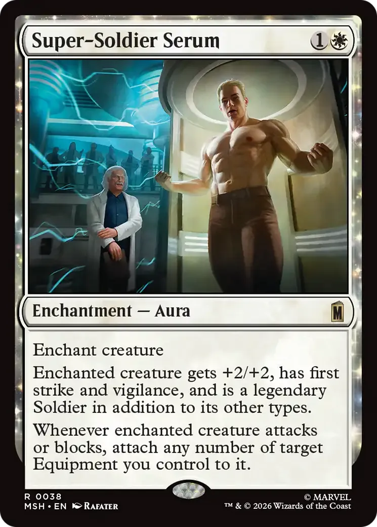 Super-Soldier Serum — Marvel Super Heroes — Magic: The Gathering