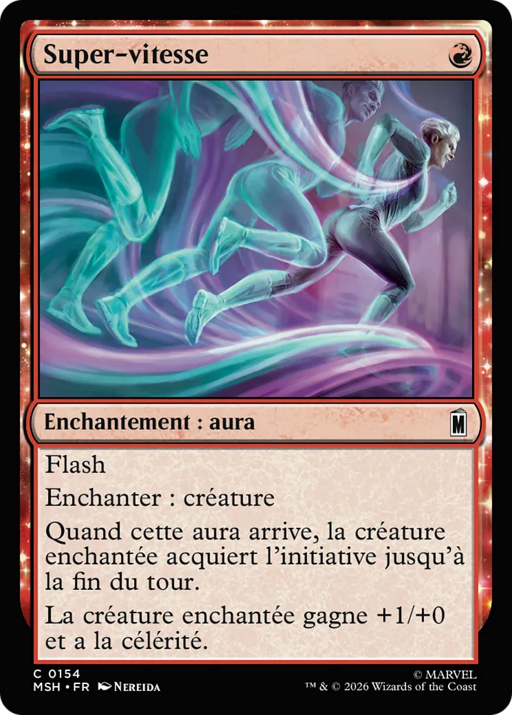 Super-vitesse — Marvel Super Heroes — Magic: The Gathering