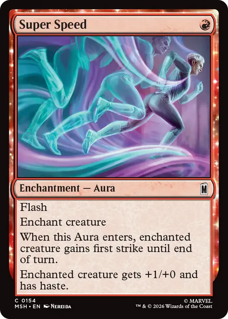 Super Speed — Marvel Super Heroes — Magic: The Gathering