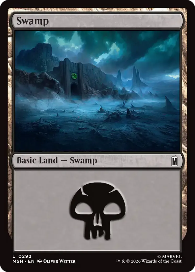 Swamp — Marvel Super Heroes — Magic: The Gathering