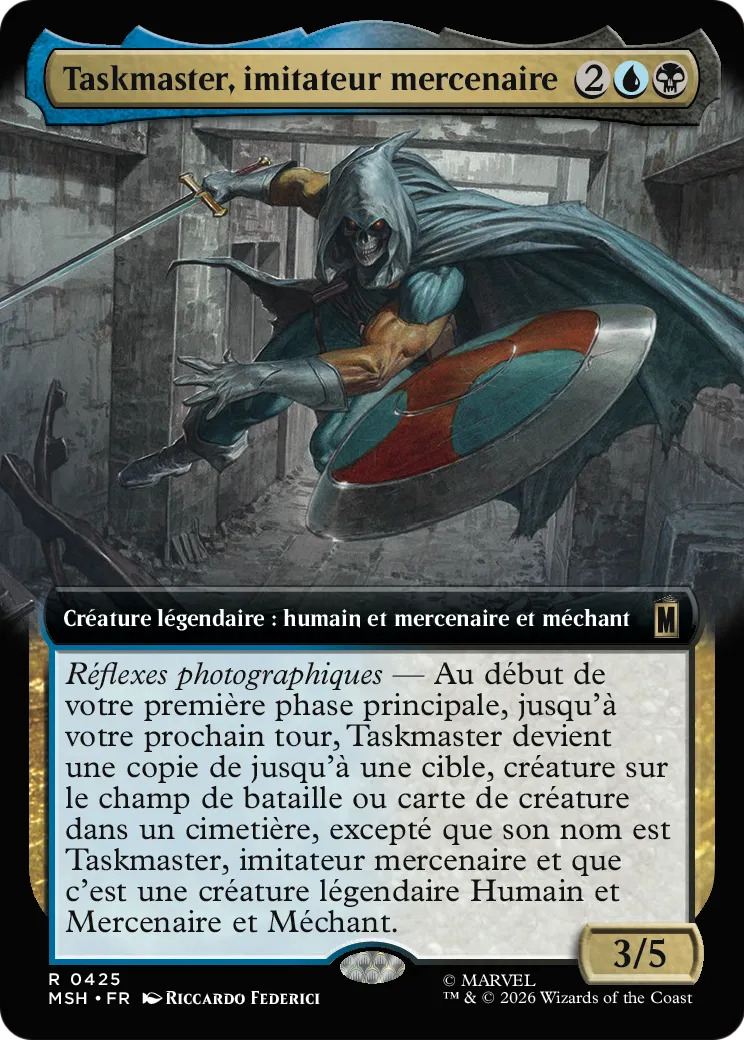 Taskmaster, imitateur mercenaire — Marvel Super Heroes — Magic: The Gathering