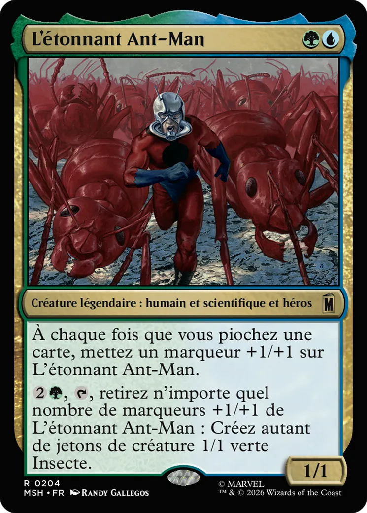 L'étonnant Ant-Man — Marvel Super Heroes — Magic: The Gathering