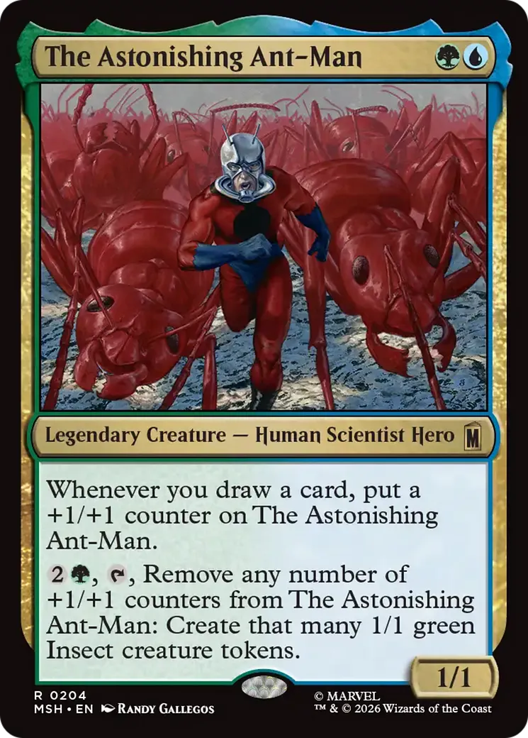 The Astonishing Ant-Man — Marvel Super Heroes — Magic: The Gathering