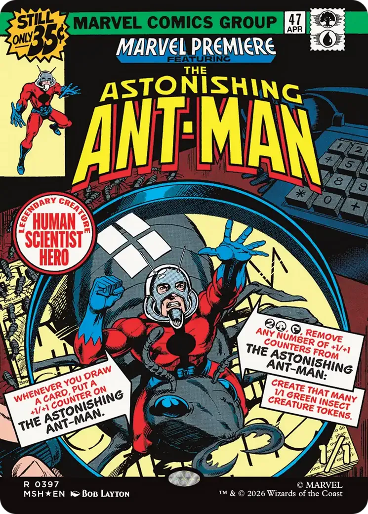The Astonishing Ant-Man — Marvel Super Heroes — Magic: The Gathering