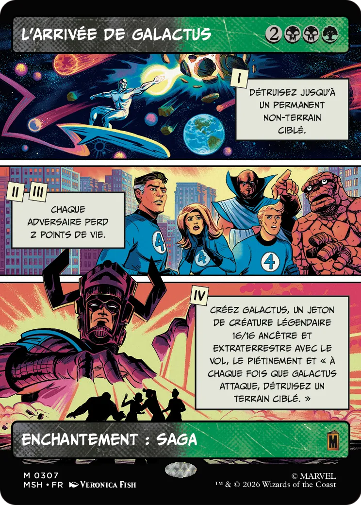 L'arrivée de Galactus from Marvel Super Heroes - Magic: The Gathering
