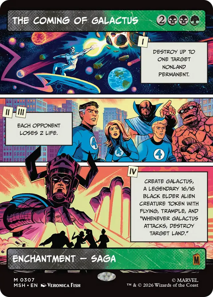 The Coming of Galactus — Marvel Super Heroes — Magic: The Gathering