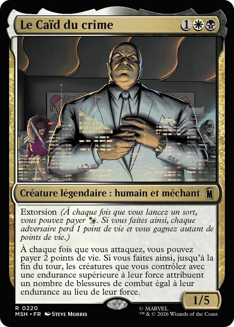 Le Caïd du crime — Marvel Super Heroes — Magic: The Gathering