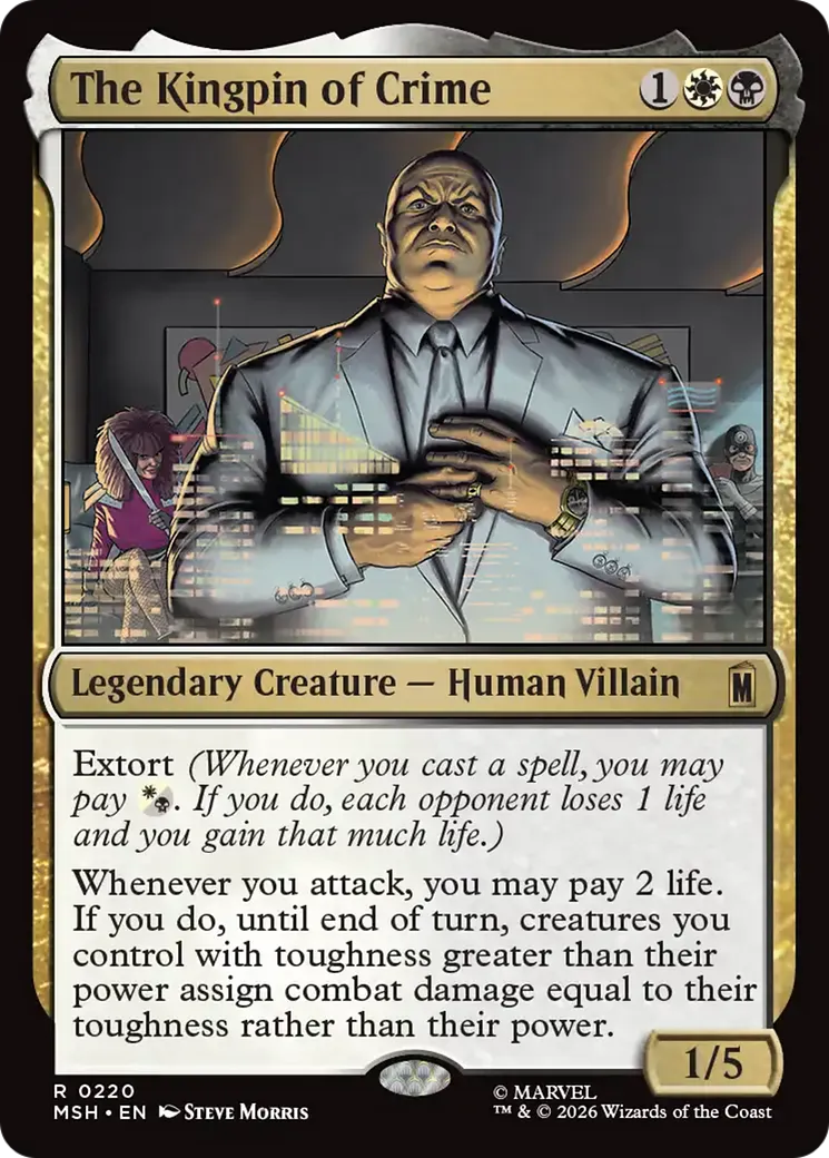 Le Caïd du crime — Marvel Super Heroes — Magic: The Gathering