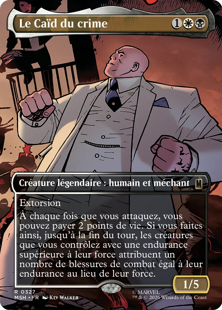Le Caïd du crime — Marvel Super Heroes — Magic: The Gathering