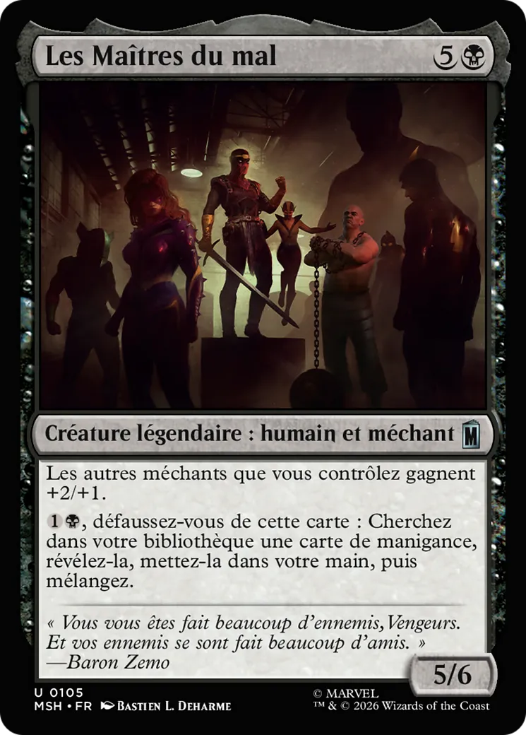 Les Maîtres du mal — Marvel Super Heroes — Magic: The Gathering