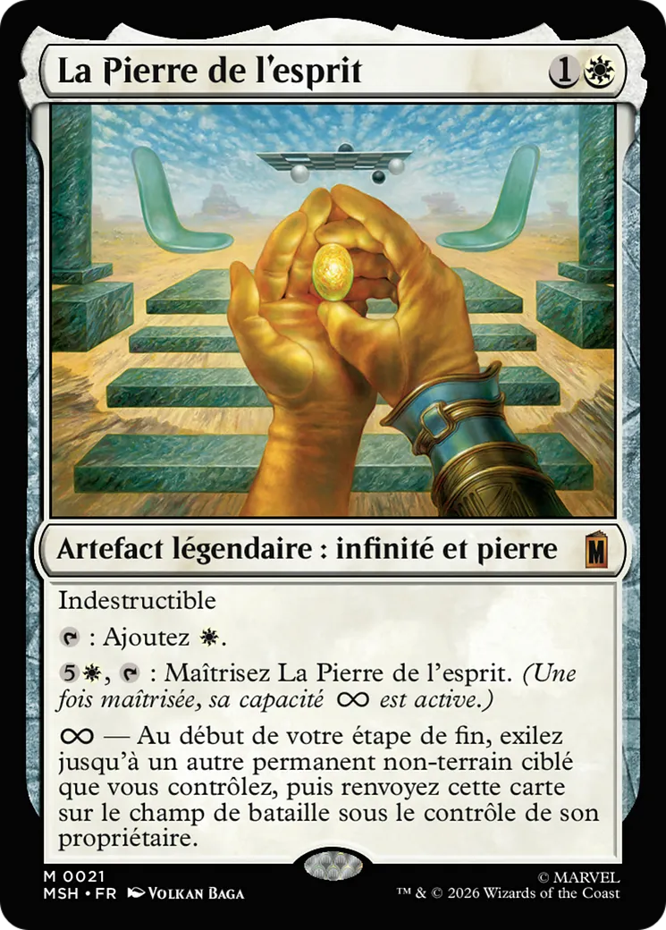 La Pierre de l'esprit — Marvel Super Heroes — Magic: The Gathering