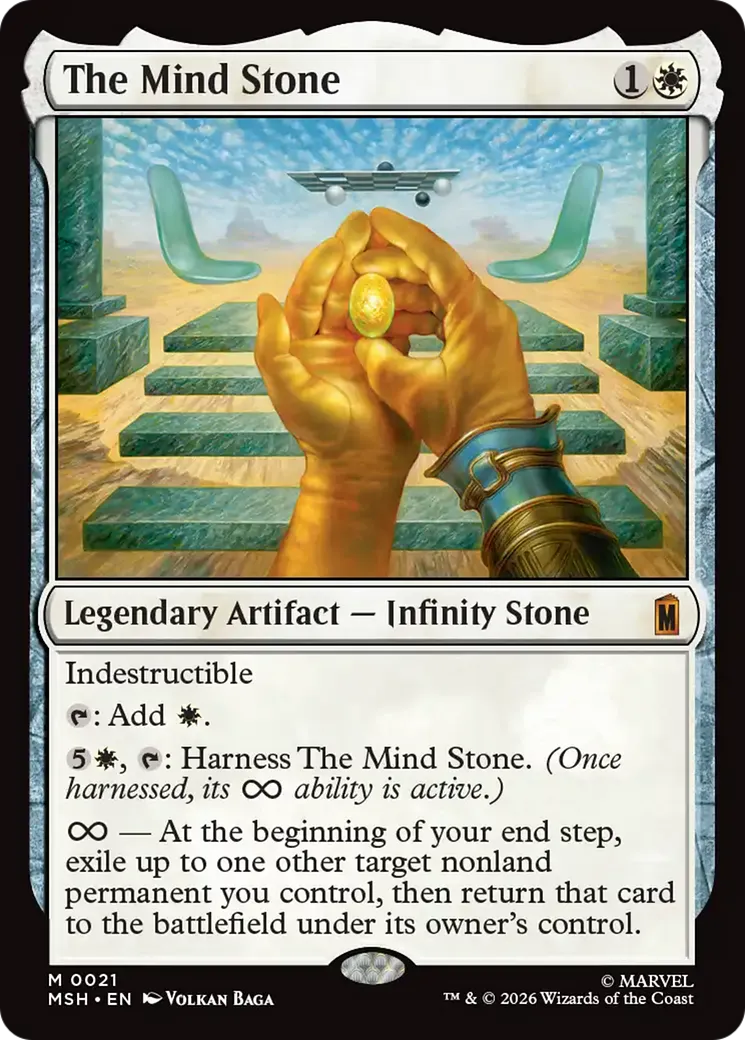 The Mind Stone — Marvel Super Heroes — Magic: The Gathering