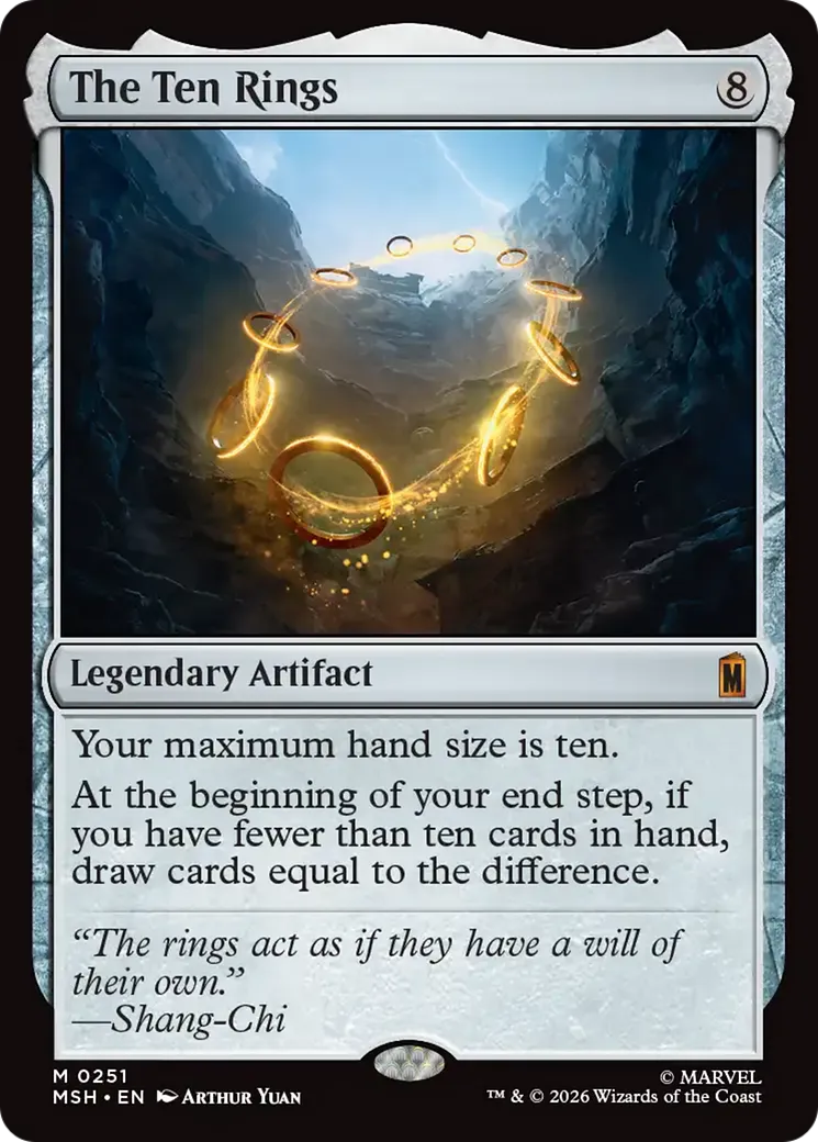 The Ten Rings — Marvel Super Heroes — Magic: The Gathering