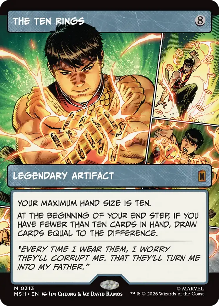 The Ten Rings — Marvel Super Heroes — Magic: The Gathering