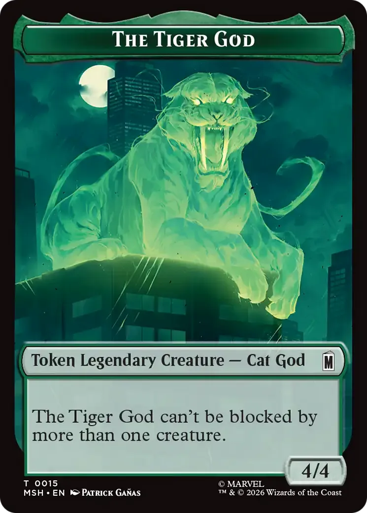 The Tiger God — Marvel Super Heroes — Magic: The Gathering