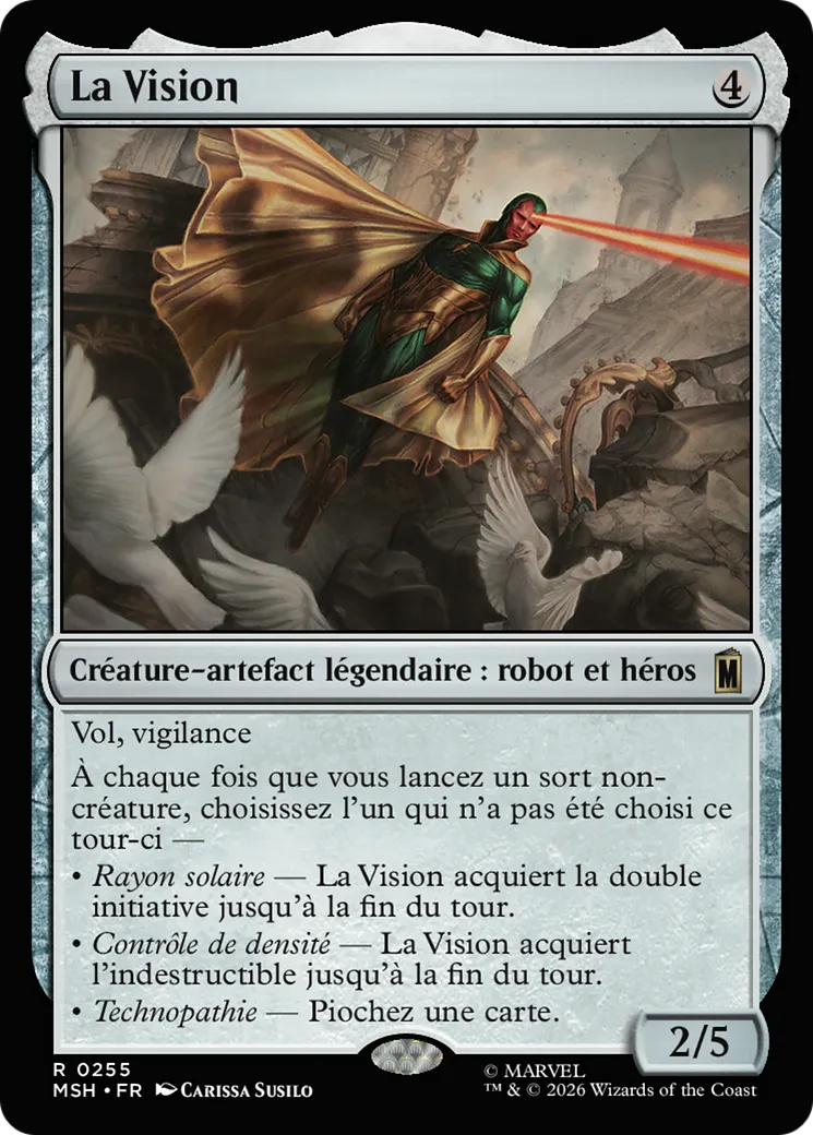 La Vision — Marvel Super Heroes — Magic: The Gathering