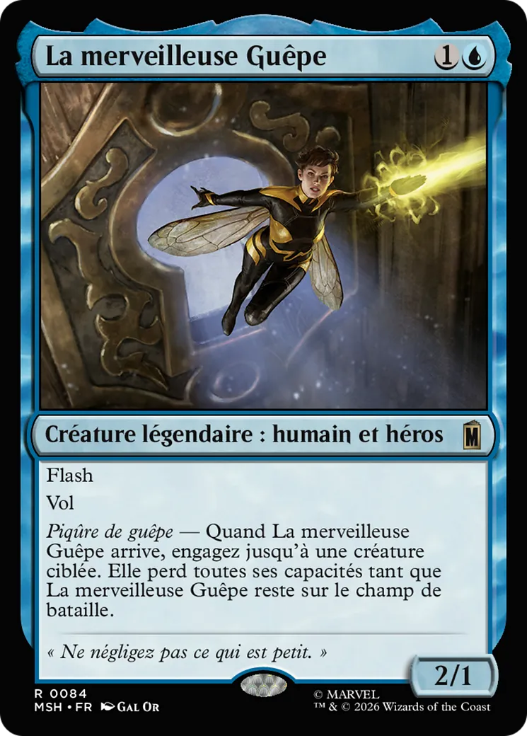 La merveilleuse Guêpe — Marvel Super Heroes — Magic: The Gathering