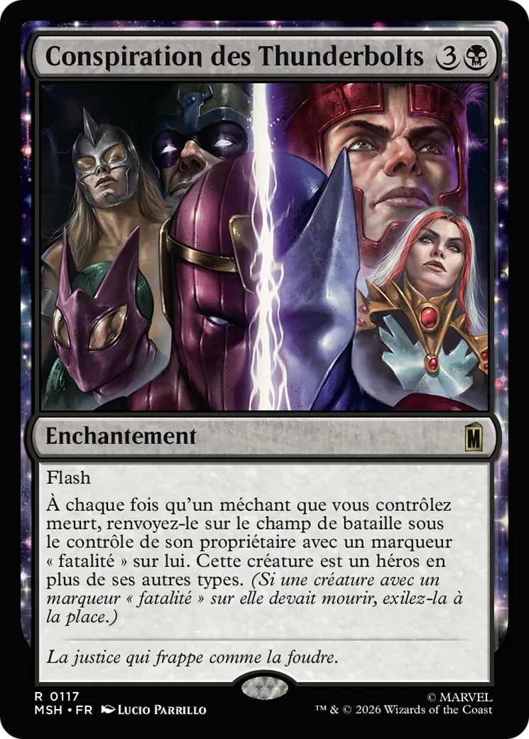 Conspiration des Thunderbolts — Marvel Super Heroes — Magic: The Gathering