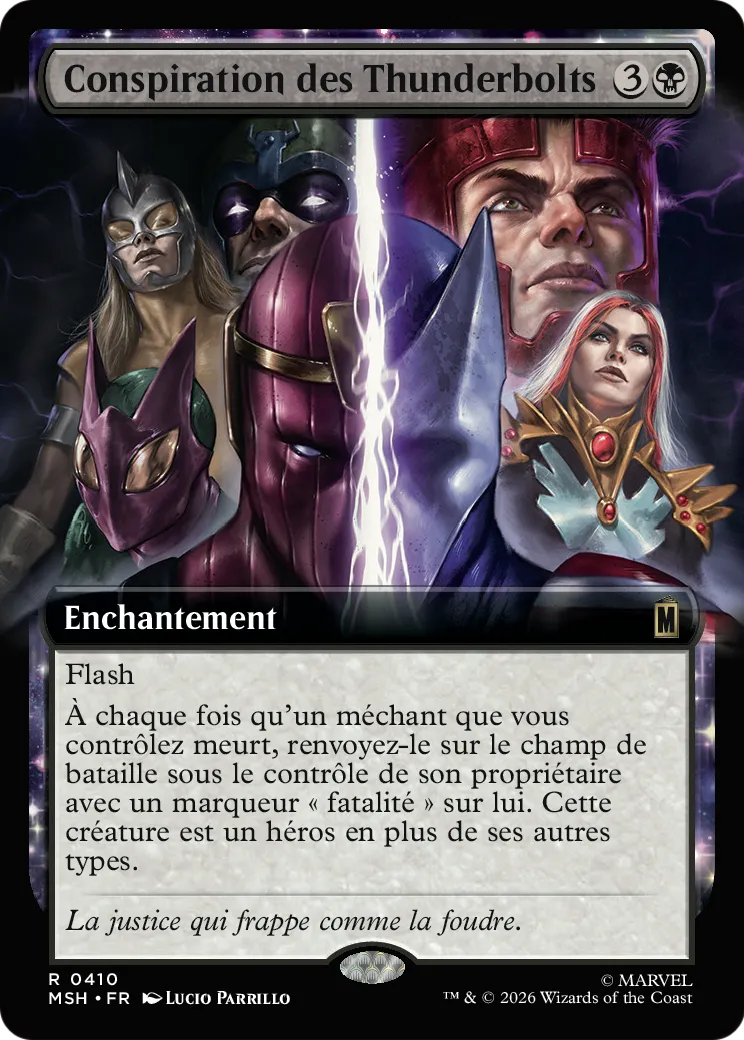Conspiration des Thunderbolts — Marvel Super Heroes — Magic: The Gathering
