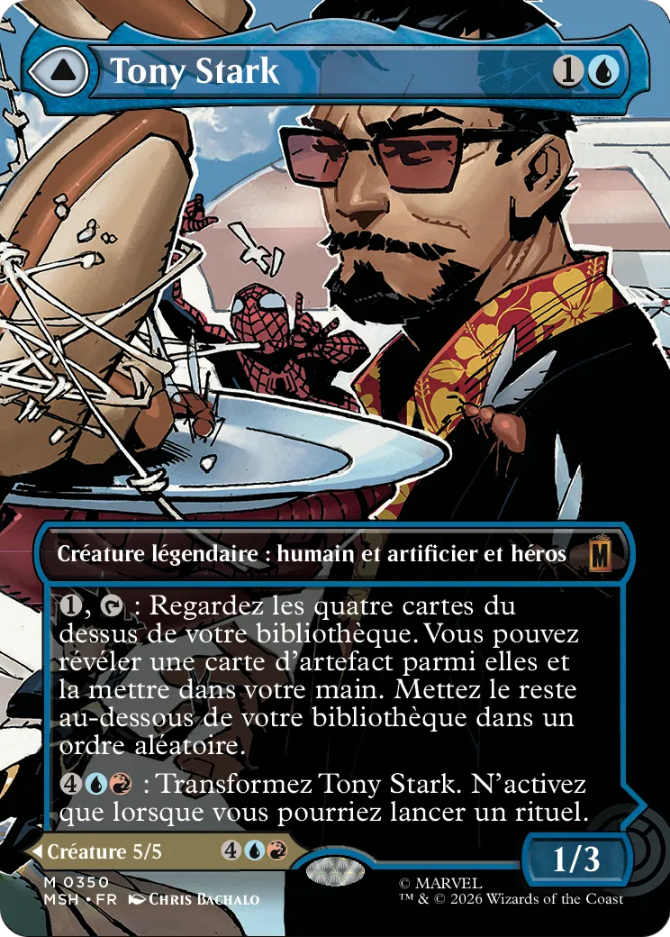 Tony Stark // L'invincible Iron Man — Marvel Super Heroes — Magic: The Gathering