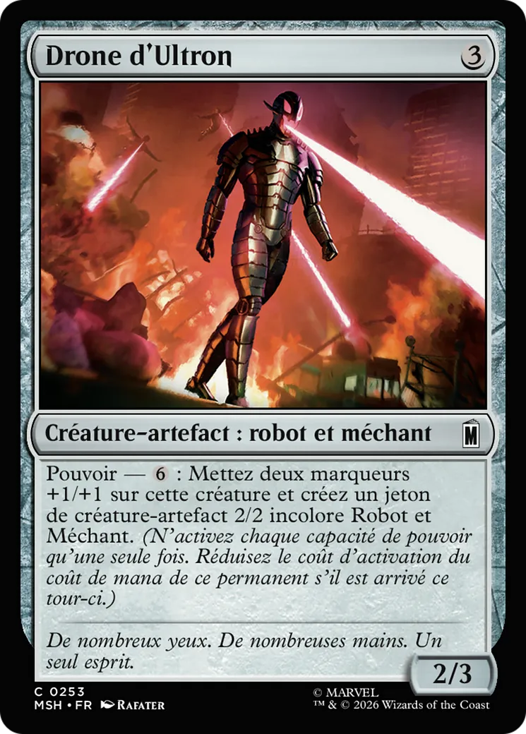 Drone d'Ultron — Marvel Super Heroes — Magic: The Gathering