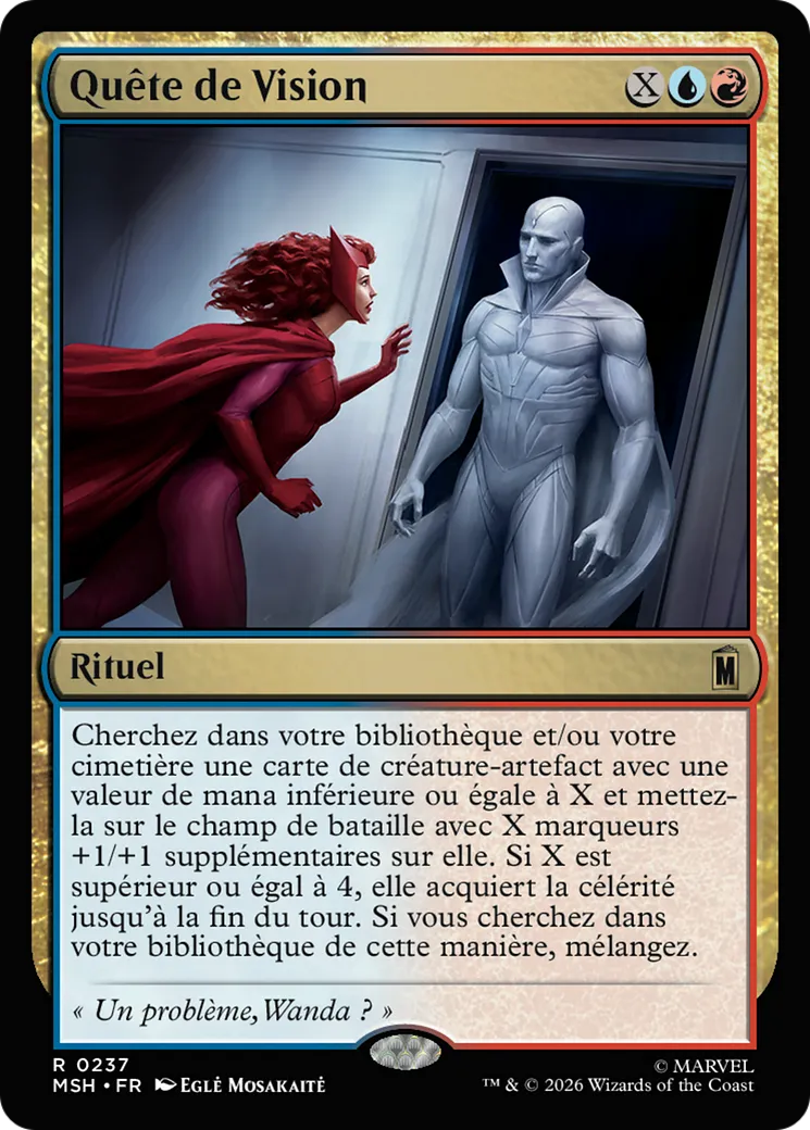 Quête de Vision — Marvel Super Heroes — Magic: The Gathering