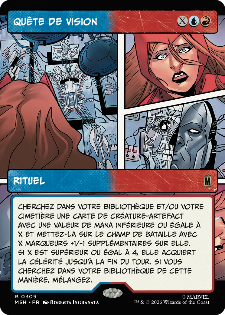 Quête de Vision — Marvel Super Heroes — Magic: The Gathering