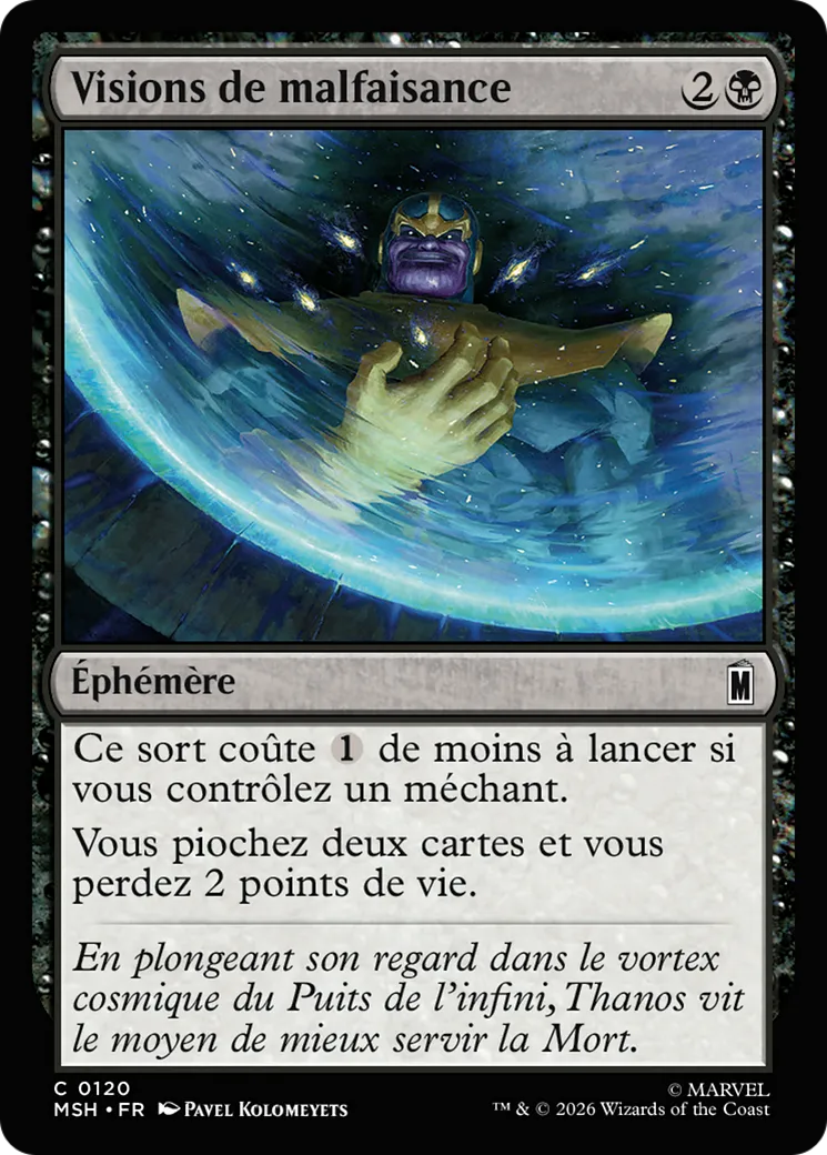 Visions de malfaisance — Marvel Super Heroes — Magic: The Gathering
