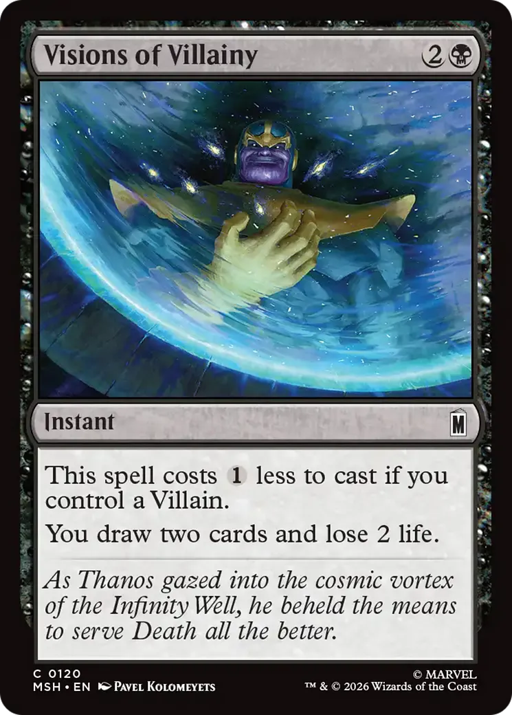 Visions de malfaisance — Marvel Super Heroes — Magic: The Gathering