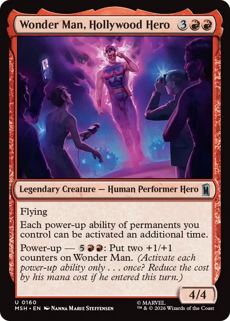 Wonder Man, héros d'Hollywood — Marvel Super Heroes — Magic: The Gathering