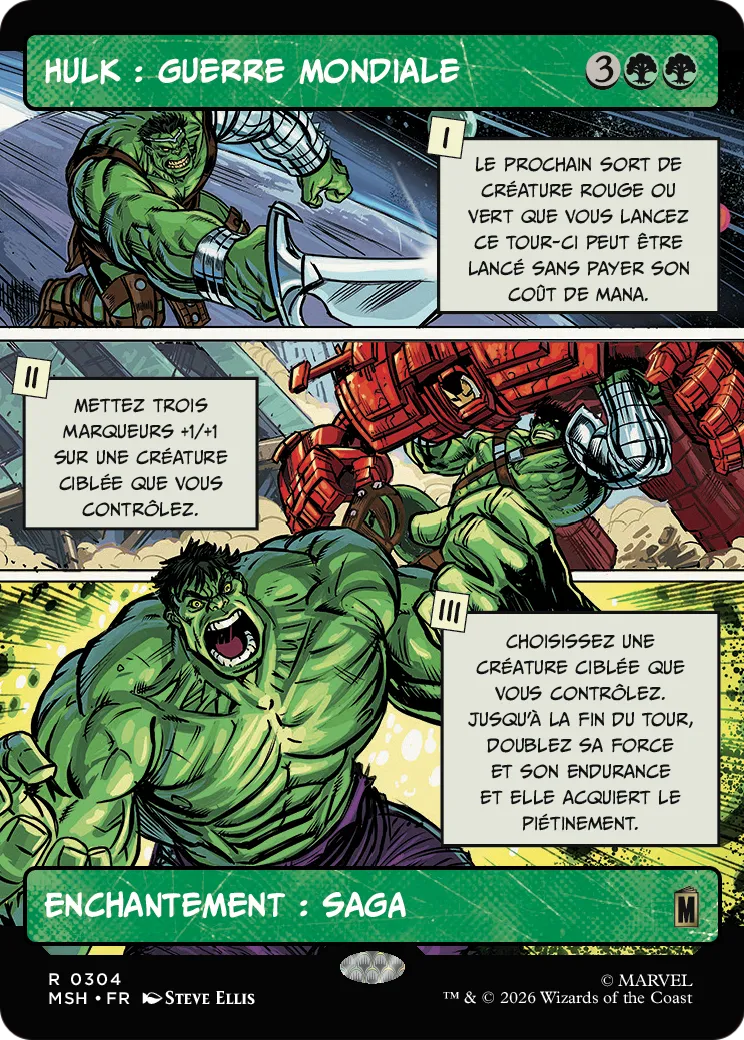 Hulk : Guerre Mondiale — Marvel Super Heroes — Magic: The Gathering