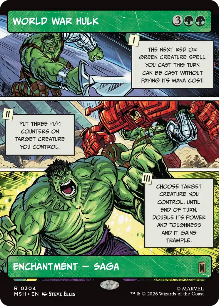 World War Hulk — Marvel Super Heroes — Magic: The Gathering
