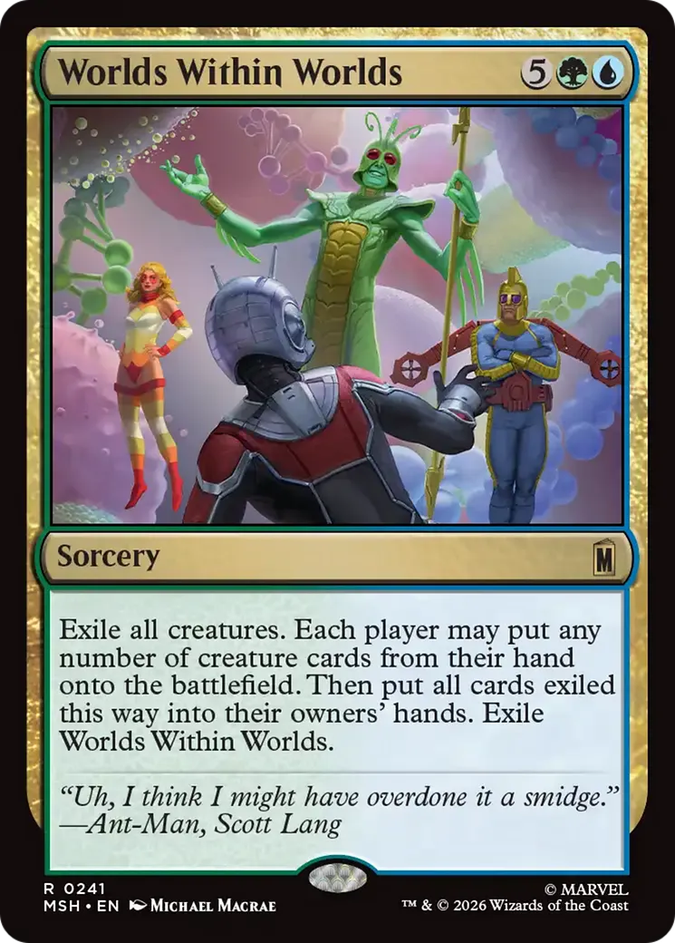 Worlds Within Worlds — Marvel Super Heroes — Magic: The Gathering