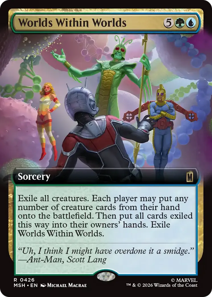 Worlds Within Worlds — Marvel Super Heroes — Magic: The Gathering
