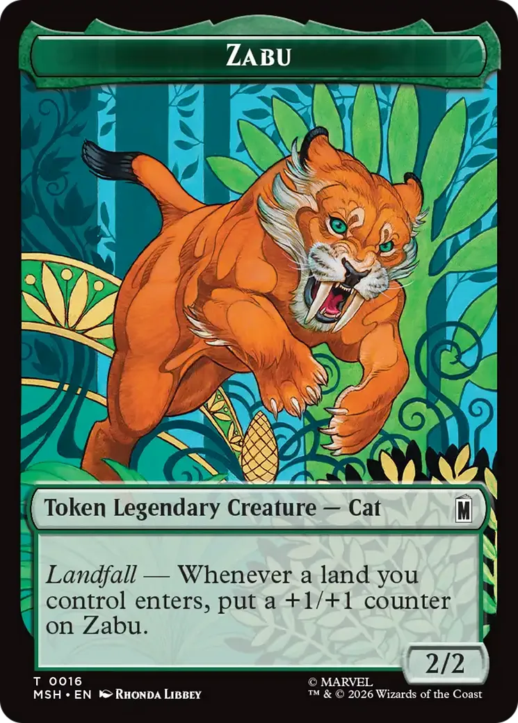 Zabu — Marvel Super Heroes — Magic: The Gathering