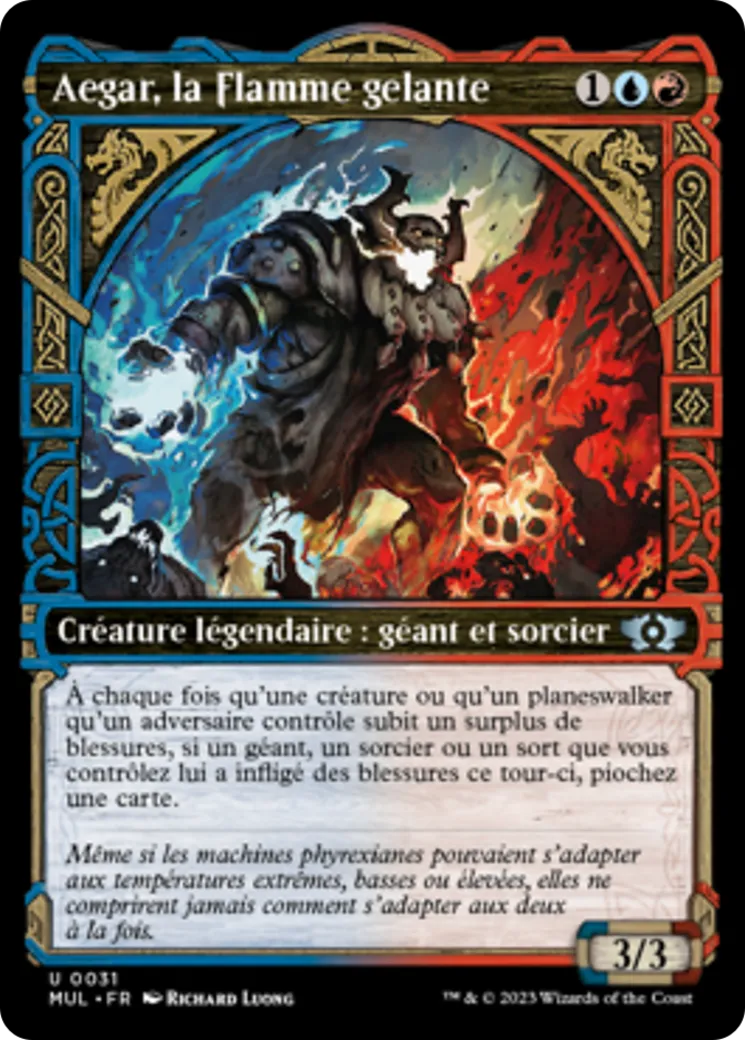 Aegar, la Flamme gelante — Multiverse Legends — Magic: The Gathering