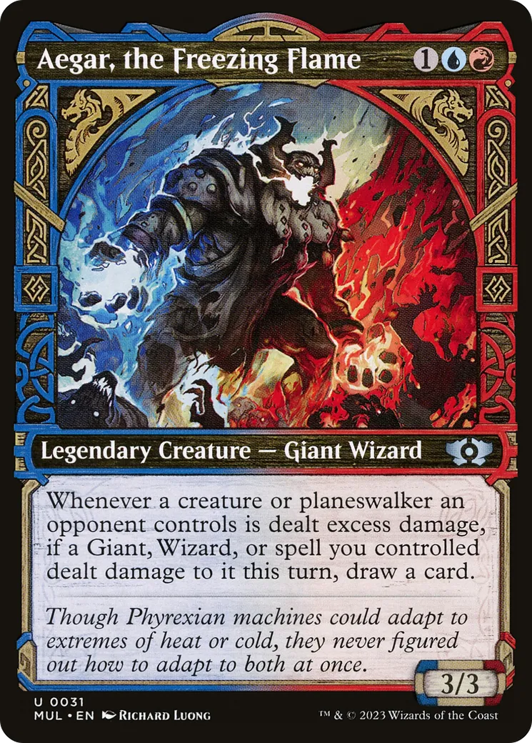 Aegar, la Flamme gelante — Multiverse Legends — Magic: The Gathering