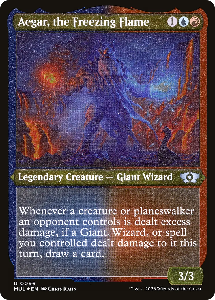 Aegar, la Flamme gelante — Multiverse Legends — Magic: The Gathering