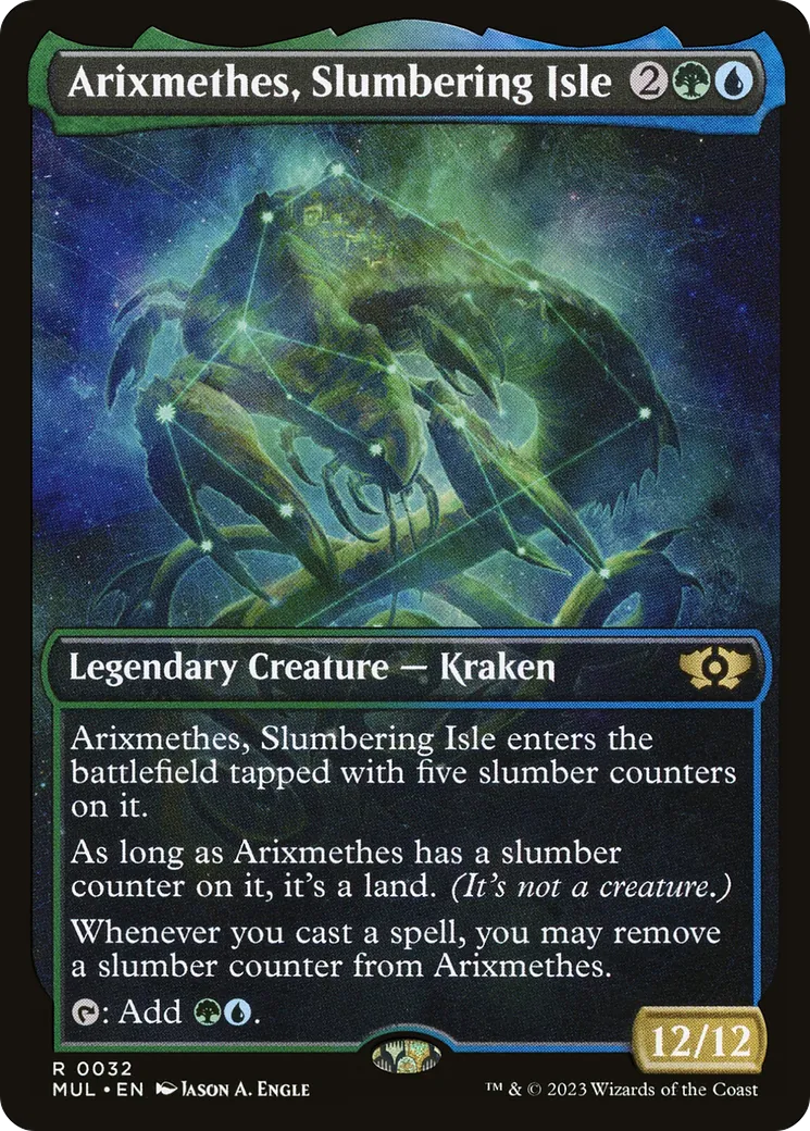 Arixmethes, Slumbering Isle — Multiverse Legends — Magic: The Gathering