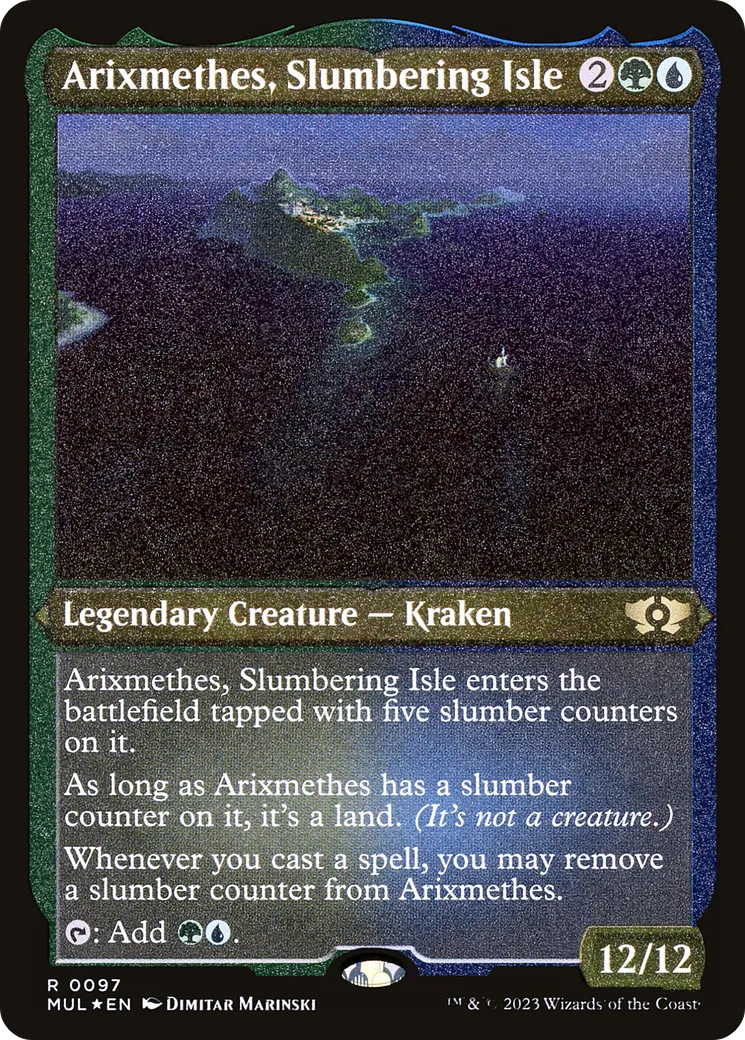 Arixmethes, Slumbering Isle — Multiverse Legends — Magic: The Gathering