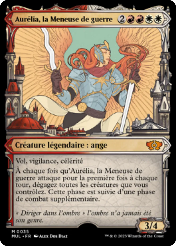 Aurélia, la Meneuse de guerre — Multiverse Legends — Magic: The Gathering