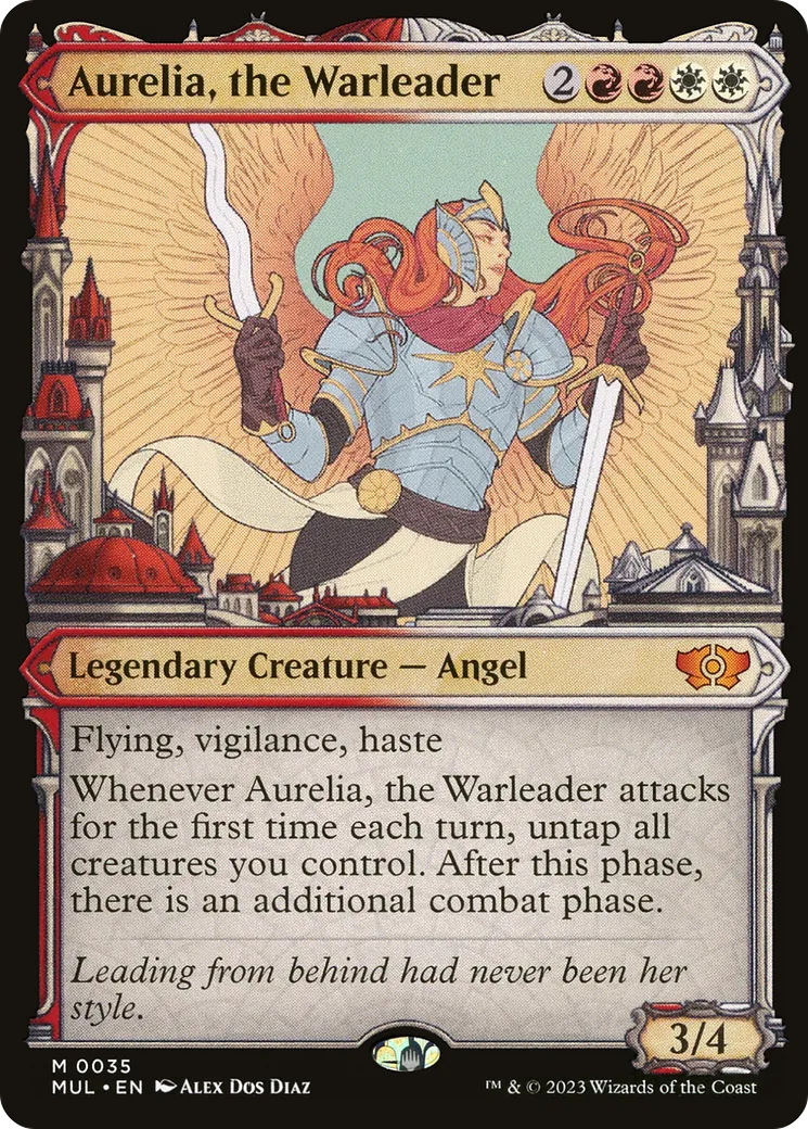 Aurelia, the Warleader — Multiverse Legends — Magic: The Gathering