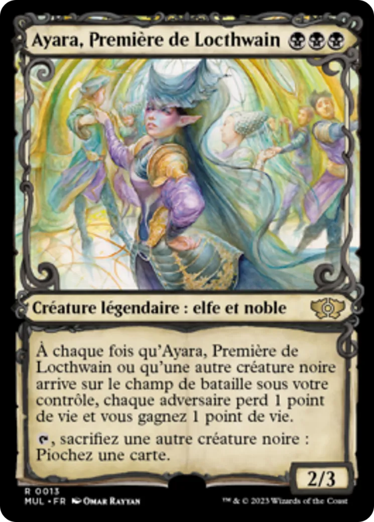 Ayara, Première de Locthwain — Multiverse Legends — Magic: The Gathering